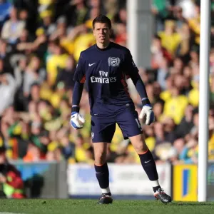 Szczesny's Shining Performance: Arsenal Triumphs Over Norwich in Premier League 2011-12