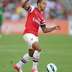 Theo Walcott in Action: Arsenal Forward Shines Against Kitchee FC, 2012