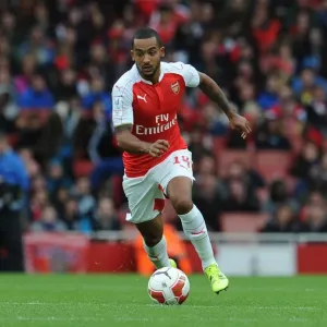 Theo Walcott in Action: Arsenal vs. VfL Wolfsburg at Emirates Cup 2015/16