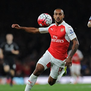 Theo Walcott in Action: Arsenal vs. Liverpool, Premier League 2015/16
