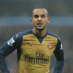 Theo Walcott in Action: Arsenal vs. Aston Villa, Premier League 2015-16 Theo Walcott in Action: Arsenal vs. Aston Villa, Premier League 2015-16