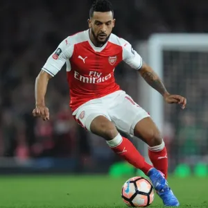 Theo Walcott in Action: Arsenal vs. Lincoln City, Emirates FA Cup Quarter-Final Theo Walcott in Action: Arsenal vs. Lincoln City, Emirates FA Cup Quarter-Final