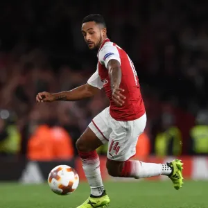Theo Walcott in Action: Arsenal vs. 1. FC Koeln, Europa League 2017-18