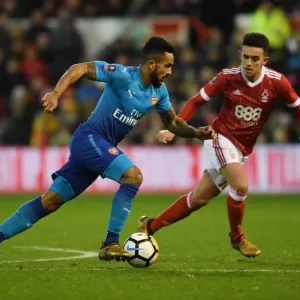 Theo Walcott in Action: Arsenal vs. Nottingham Forest - FA Cup 3rd Round 2017-18 Theo Walcott in Action: Arsenal vs. Nottingham Forest - FA Cup 3rd Round 2017-18