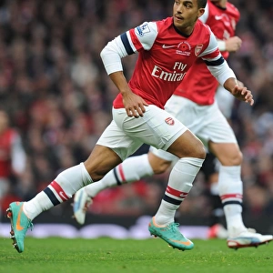Theo Walcott in Action: Arsenal vs. Fulham, Premier League 2012-13