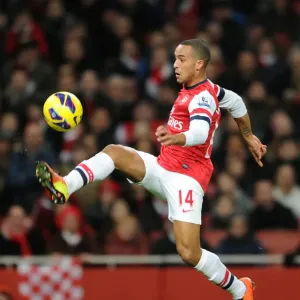Theo Walcott in Action: Arsenal vs. Liverpool, Premier League 2012-13
