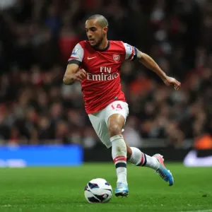 Theo Walcott in Action: Arsenal vs. Everton, Premier League 2012-13
