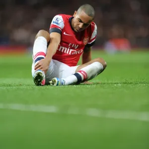 Theo Walcott in Action: Arsenal vs. Everton, Premier League 2012-13