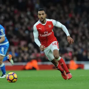Theo Walcott in Action: Arsenal vs AFC Bournemouth, Premier League 2016/17