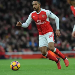 Theo Walcott in Action: Arsenal vs AFC Bournemouth, Premier League 2016/17