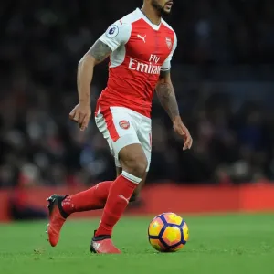 Theo Walcott in Action: Arsenal vs AFC Bournemouth, Premier League 2016/17