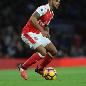 Theo Walcott in Action: Arsenal vs AFC Bournemouth, Premier League 2016/17