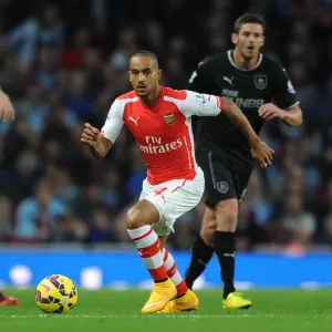 Theo Walcott in Action: Arsenal vs Burnley, Premier League 2014/15 Theo Walcott in Action: Arsenal vs Burnley, Premier League 2014/15