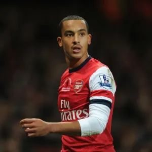 Theo Walcott in Action: Arsenal vs Fulham, Premier League 2012-13