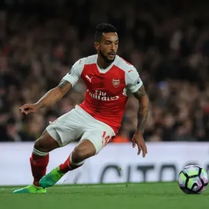 Theo Walcott in Action: Arsenal vs Leicester City, Premier League 2016-17 Theo Walcott in Action: Arsenal vs Leicester City, Premier League 2016-17