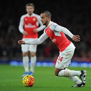 Theo Walcott in Action: Arsenal vs Manchester City, Premier League 2015-16