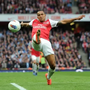 Theo Walcott in Action: Arsenal vs Manchester City, Premier League 2011-12 Theo Walcott in Action: Arsenal vs Manchester City, Premier League 2011-12