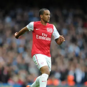 Theo Walcott in Action: Arsenal vs Manchester City, Premier League 2011-12 Theo Walcott in Action: Arsenal vs Manchester City, Premier League 2011-12