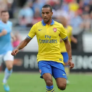 Theo Walcott in Action: Arsenal vs Manchester City, 2013 Pre-Season Theo Walcott in Action: Arsenal vs Manchester City, 2013 Pre-Season