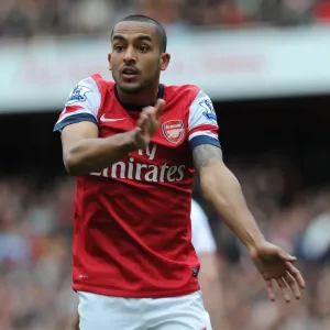 Theo Walcott in Action: Arsenal vs Manchester United, Premier League 2012-13 Theo Walcott in Action: Arsenal vs Manchester United, Premier League 2012-13