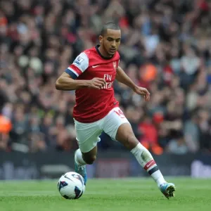 Theo Walcott in Action: Arsenal vs Manchester United, Premier League 2012-13 Theo Walcott in Action: Arsenal vs Manchester United, Premier League 2012-13