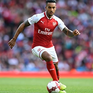 Theo Walcott in Action: Arsenal vs Sevilla, Emirates Cup 2017-18
