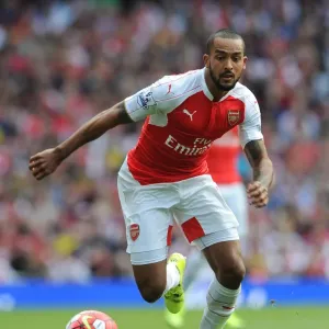 Theo Walcott in Action: Arsenal vs Stoke City, Premier League 2015-16 Theo Walcott in Action: Arsenal vs Stoke City, Premier League 2015-16