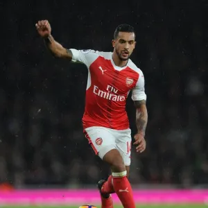 Theo Walcott in Action: Arsenal vs Stoke City, Premier League 2016-17