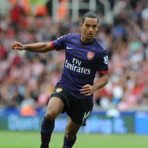 Theo Walcott in Action: Arsenal vs Stoke City, Premier League 2012-13 Theo Walcott in Action: Arsenal vs Stoke City, Premier League 2012-13