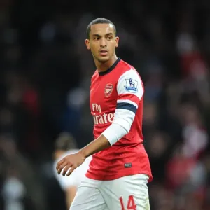 Theo Walcott in Action: Arsenal vs Swansea City, Premier League 2012-13 Theo Walcott in Action: Arsenal vs Swansea City, Premier League 2012-13