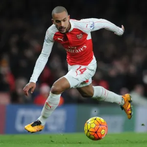 Theo Walcott in Action Print