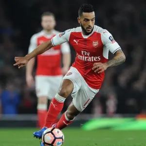 Theo Walcott in Action: Arsenal's Exciting Quarter-Final Clash vs. Lincoln City Theo Walcott in Action: Arsenal's Exciting Quarter-Final Clash vs. Lincoln City