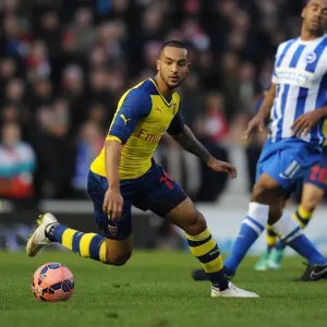 Theo Walcott in Action: Arsenal's Star Forward vs. Brighton & Hove Albion, FA Cup 2014/15 Theo Walcott in Action: Arsenal's Star Forward vs. Brighton & Hove Albion, FA Cup 2014/15