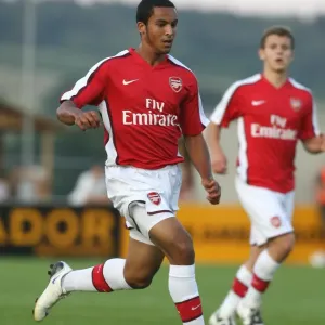 Theo Walcott in Action Print: A 2008 Matchday Photograph
