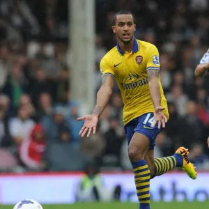 Theo Walcott in Action: Fulham vs. Arsenal, Premier League 2013-14 Theo Walcott in Action: Fulham vs. Arsenal, Premier League 2013-14