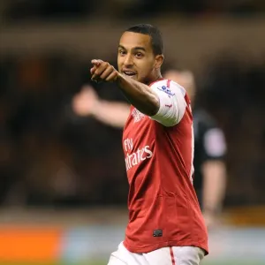 Theo Walcott in Action: Wolverhampton Wanderers vs Arsenal, Premier League 2011-12 Theo Walcott in Action: Wolverhampton Wanderers vs Arsenal, Premier League 2011-12