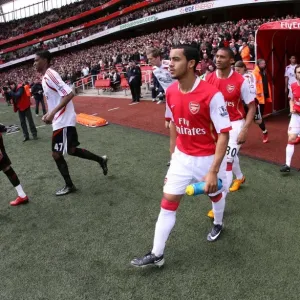 Theo Walcott and Armand Traore (Arsenal)