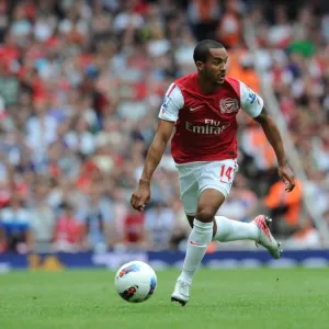 Theo Walcott (Arsenal). Arsenal 0: 2 Liverpool. Barclays Premier League