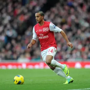 Theo Walcott (Arsenal). Arsenal 1: 0 Everton. Barclays Premier League. Emirates Stadium, 10 / 12 / 11