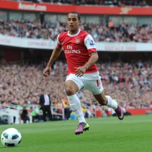 Theo Walcott (Arsenal). Arsenal 1: 1 Liverpool. Barclays Premier League