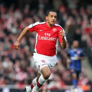 Theo Walcott (Arsenal). Arsenal 2: 0 Sunderland. Barclays Premier League