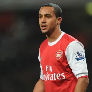 Théo Walcott (Arsenal). Arsenal 2-1 Everton, Barclays Premier League, Emirates Stadion Théo Walcott (Arsenal). Arsenal 2-1 Everton, Barclays Premier League, Emirates Stadion