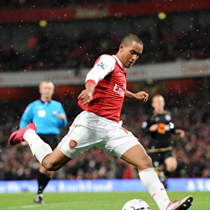 Theo Walcott (Arsenal). Arsenal 2: 0 Wigan Athletic. Carling Cup, Quarter Final