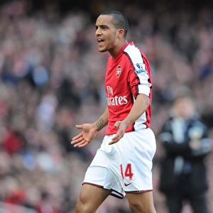 Theo Walcott (Arsenal). Arsenal 3: 1 Burnley, Barclays Premier League, Emirates Stadium