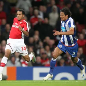 Theo Walcott (Arsenal) Bruno Alves (Porto)