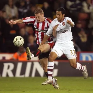 Theo Walcott (Arsenal) Chris Armstrong (Sheff) Theo Walcott (Arsenal) Chris Armstrong (Sheff)