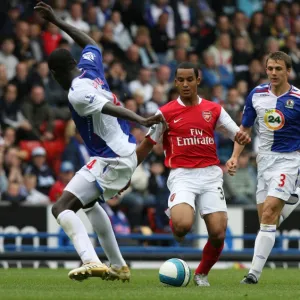 Theo Walcott (Arsenal) Christopher Samba (Arsenal)