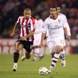 Theo Walcott (Arsenal) Danny Webber (Sheff) Theo Walcott (Arsenal) Danny Webber (Sheff)