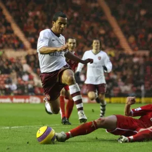 Theo Walcott (Arsenal) David Wheater (Middlesbrough)