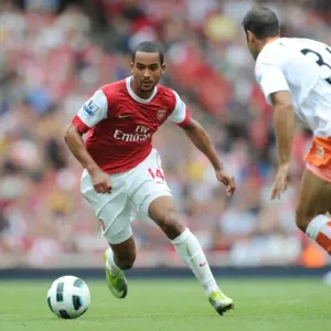 Theo Walcott (Arsenal) Dekel Keinan (Blackpool). Arsenal 6: 0 Blackpool
